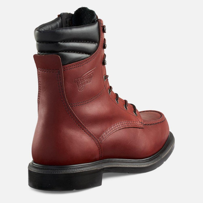 Men's Red Wing SuperSole® 8-inch Soft Toe Boot Red | 80167-GSJI