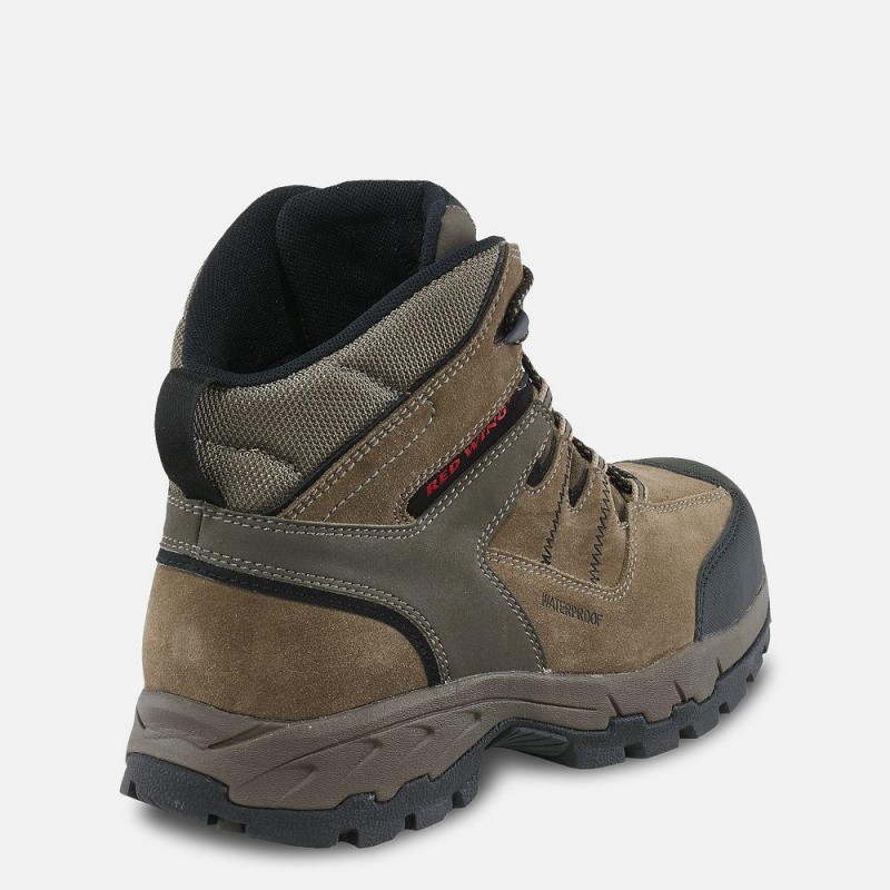 Men's Red Wing TruHiker 6-inch Waterproof CSA Safety Toe Hiker Boot Gray | 09145-ZFJV